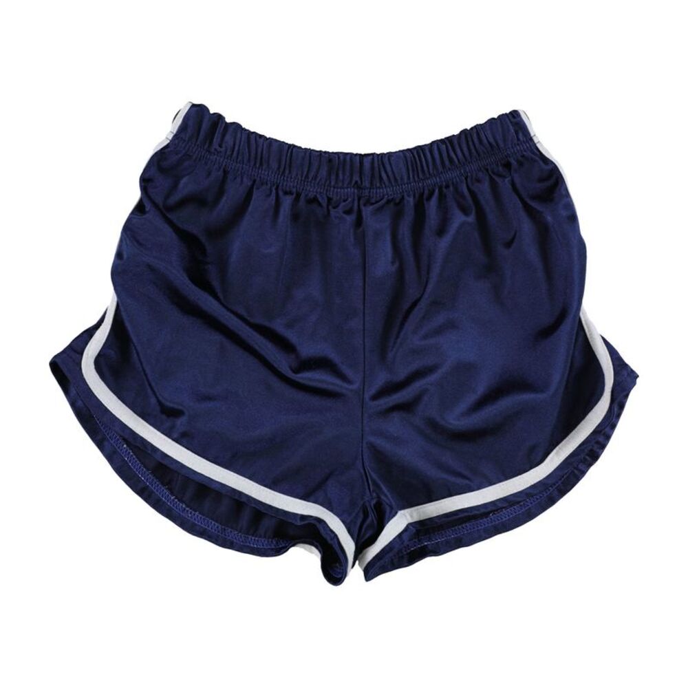 Tags Weekly Girls Contrast Trim Athletic Workout Shorts, White, Big Kids (8-2...